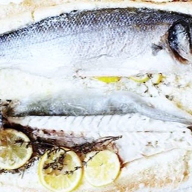 Branzino A La Sal.